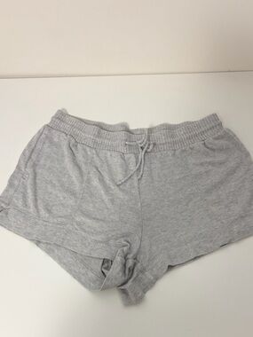stars above Light Heather Gray Athletic Lounge Shorts